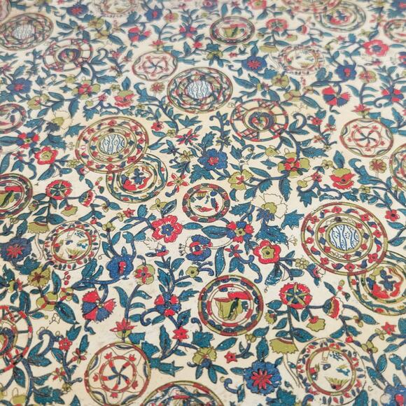 VTG Alfred E. Knobler Alcohol Proof Tray Japan Decorative Floral Design 14x12 - Picture 2 of 14